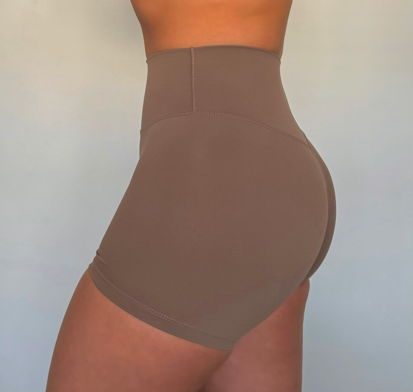 NKD Luxe Shorts - Mocha