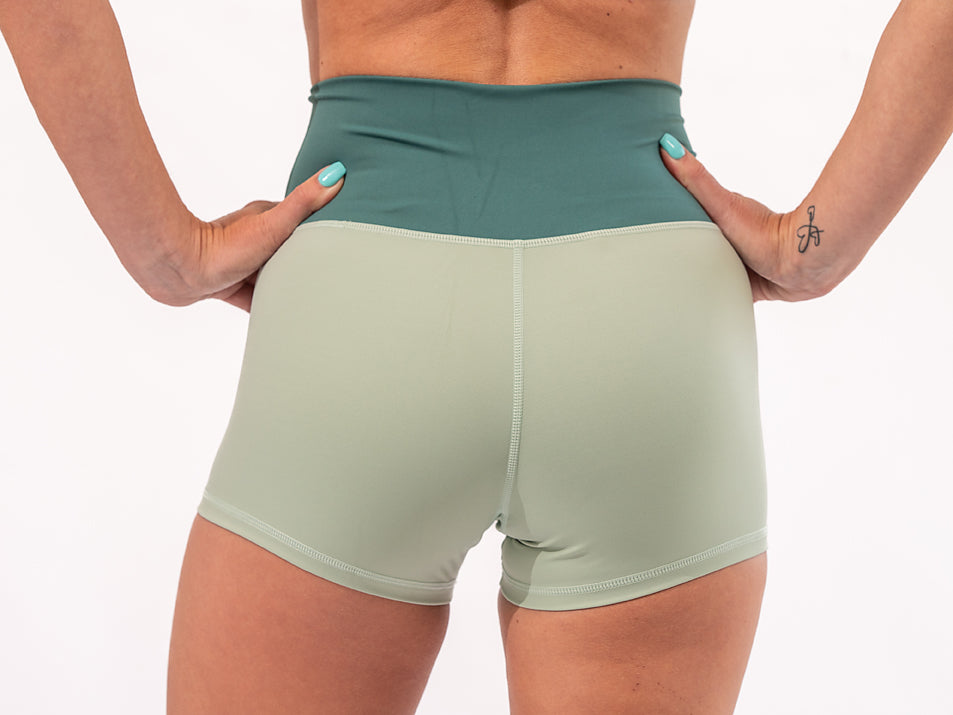 NKD V Shorts -Jade Green
