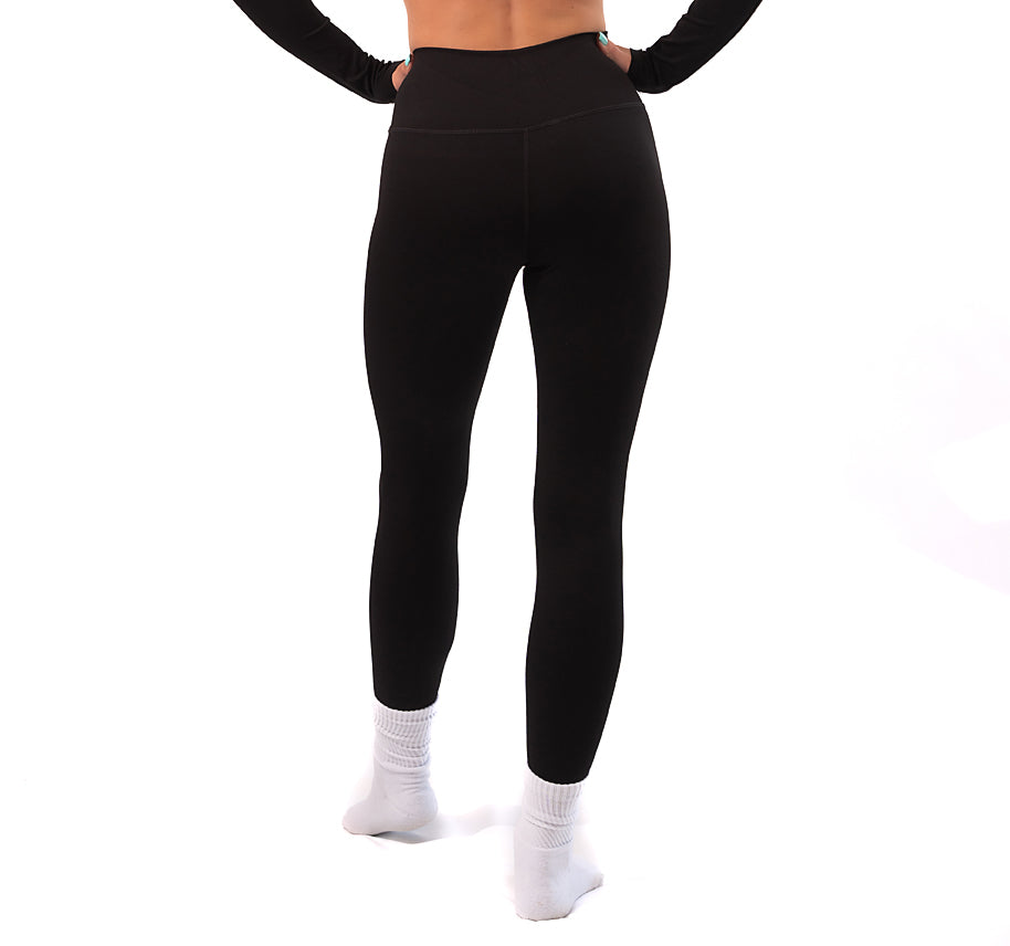 NKD V Leggings-Black