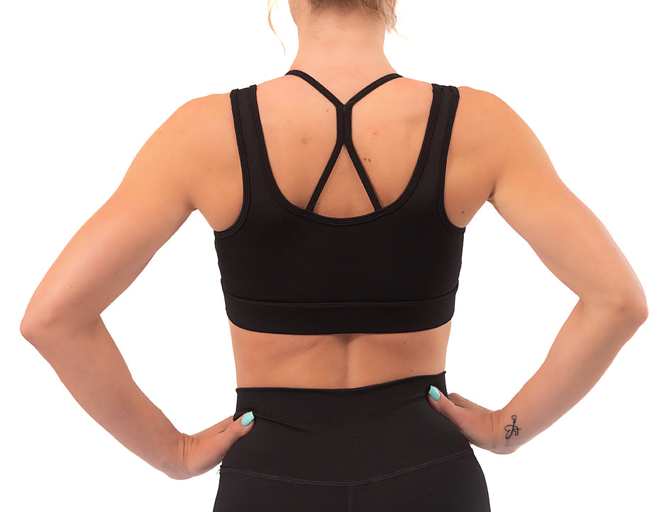 NKD V Sports Bra -Black