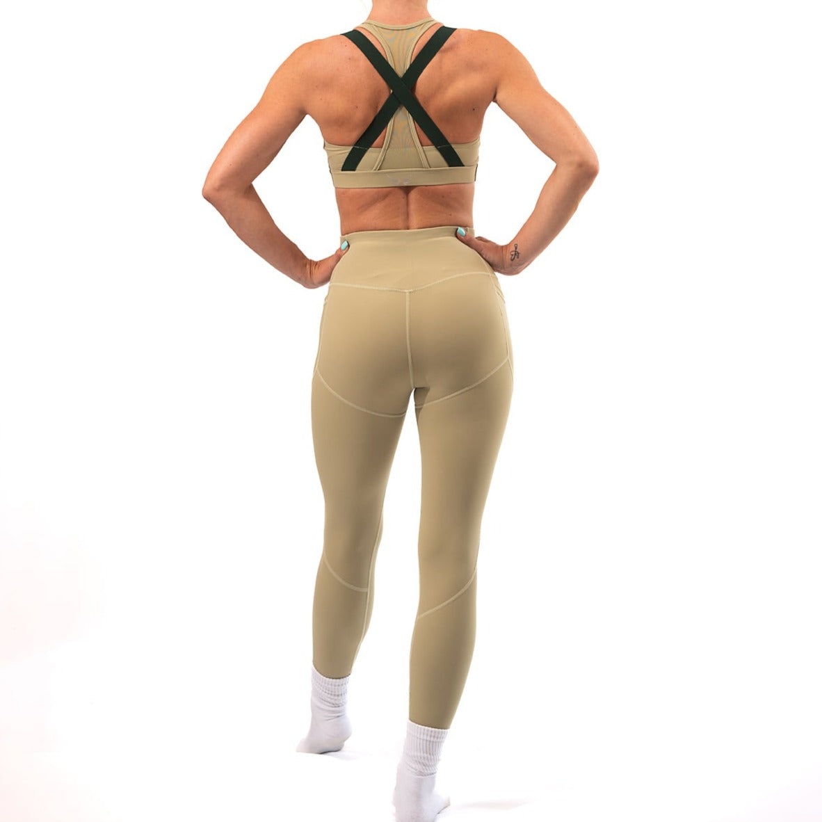 Pocket Leggings- Olive